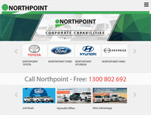 Tablet Screenshot of northpoint.com.au